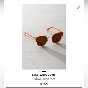 LELE SADOUGHI Sunglasses new with tags.